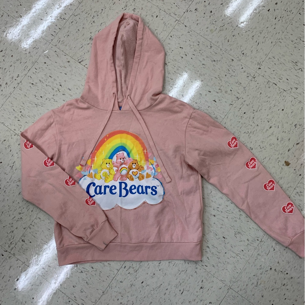 Size Small pink Care Bears hoodie!